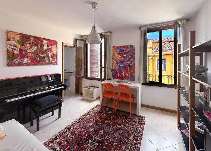 아파트 Luminosa Terrazza Dietro S.marco 베니스